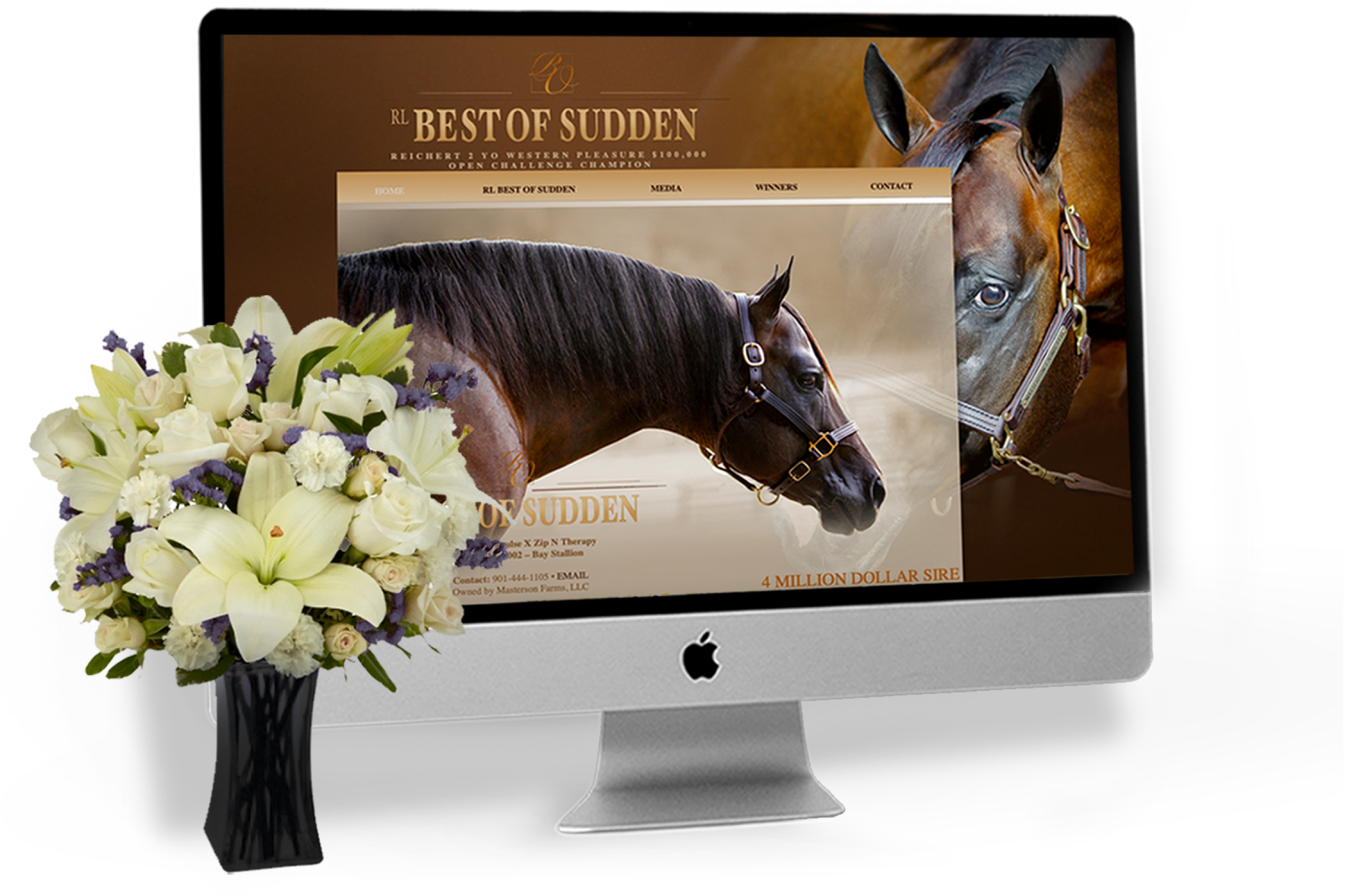 Equine Graphic Design RL Best of Sudden AQHA